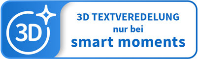 3D Textveredelung für Ihre Fotobücher in smart moments verfügbar