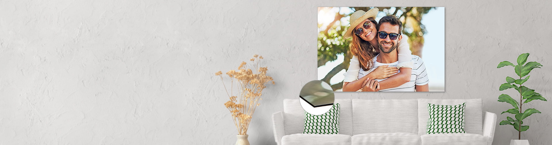 Eigenes Foto auf Alu drucken lassen bei HappyFoto
