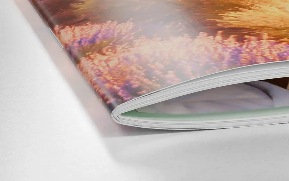 Happy Fotobuch Fotoheft Detailfoto eines Happy Fotobuch Fotoheft
