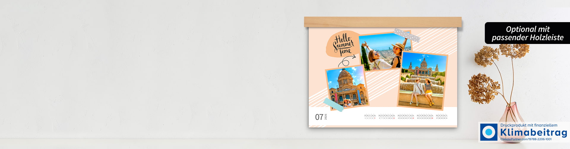 Foto Wandkalender einfach selbst gestalten - HappyFoto