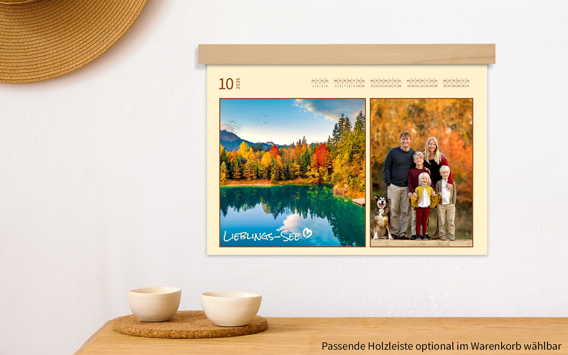 Foto-Wandkalender ca. A4 quer von HappyFoto