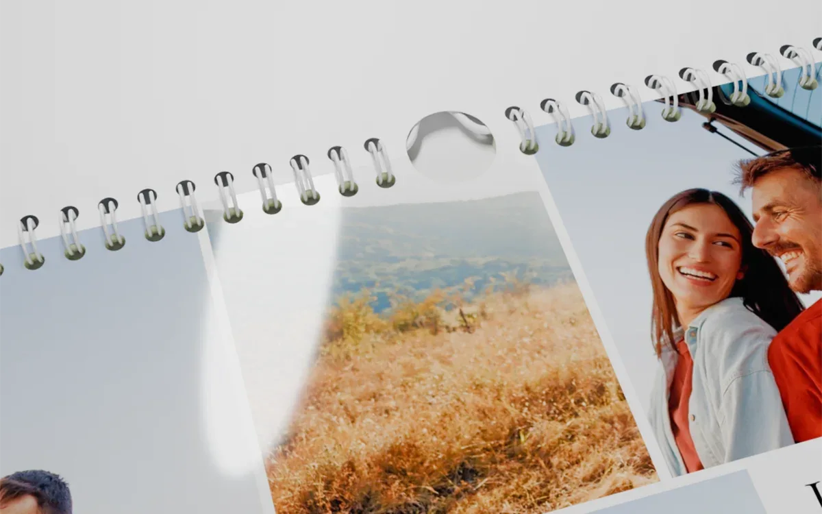 HappyFotokalender Digitaldruck Hochglanz Detailfoto eines HappyFotokalenders Digitaldruck Hochglanz