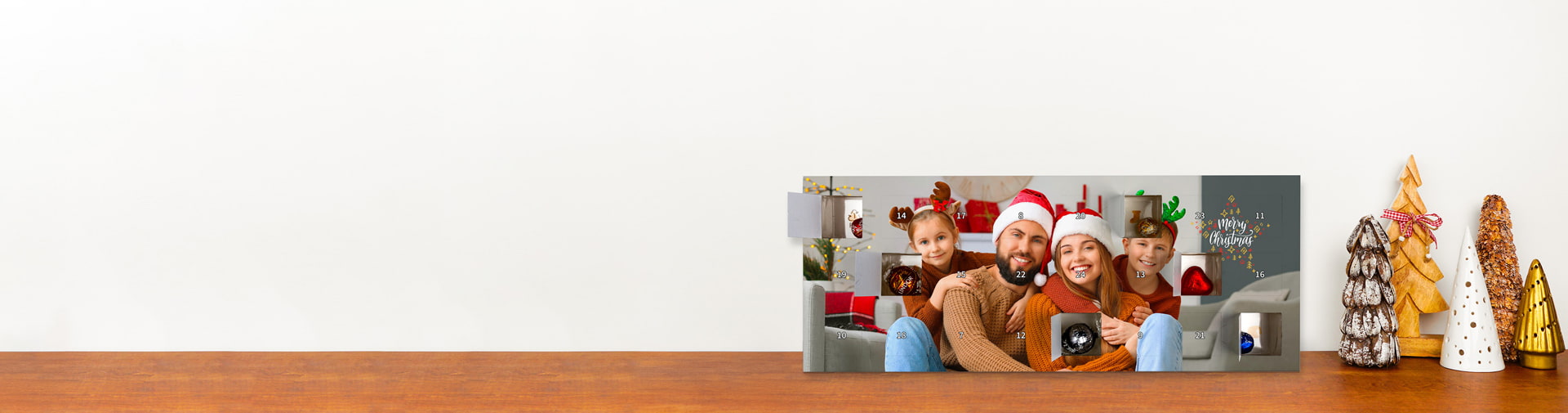 Adventskalender persönlich gestaltet bei HappyFoto