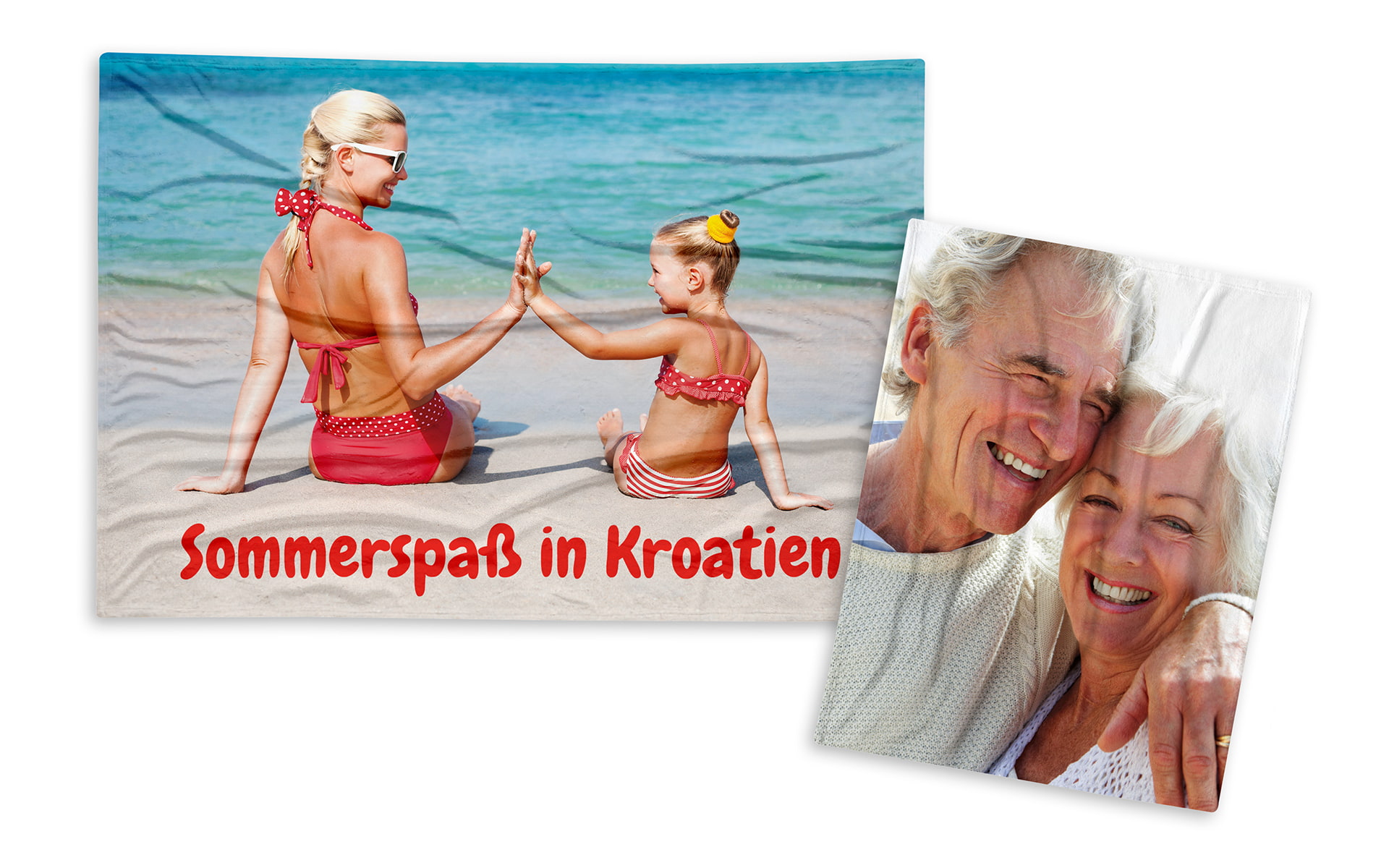 Kuscheldecke mit Fotos bedrucken lassen bei HappyFoto Kuscheldecke mit Fotos bedrucken lassen bei HappyFoto