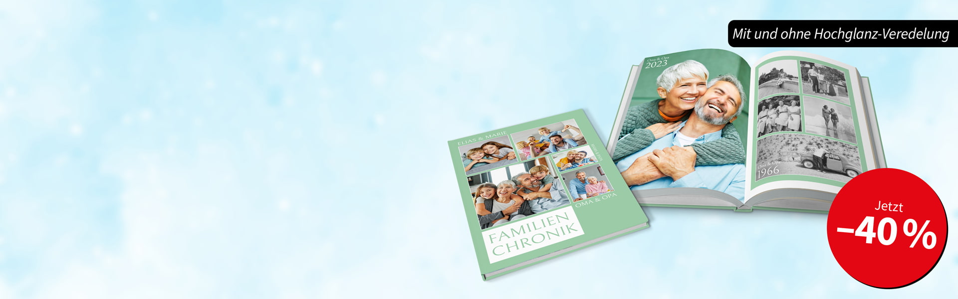 Fotobuch Hardcover ca. A4 hoch -40 % Fotobuch Hardcover ca. A4 hoch -40 %