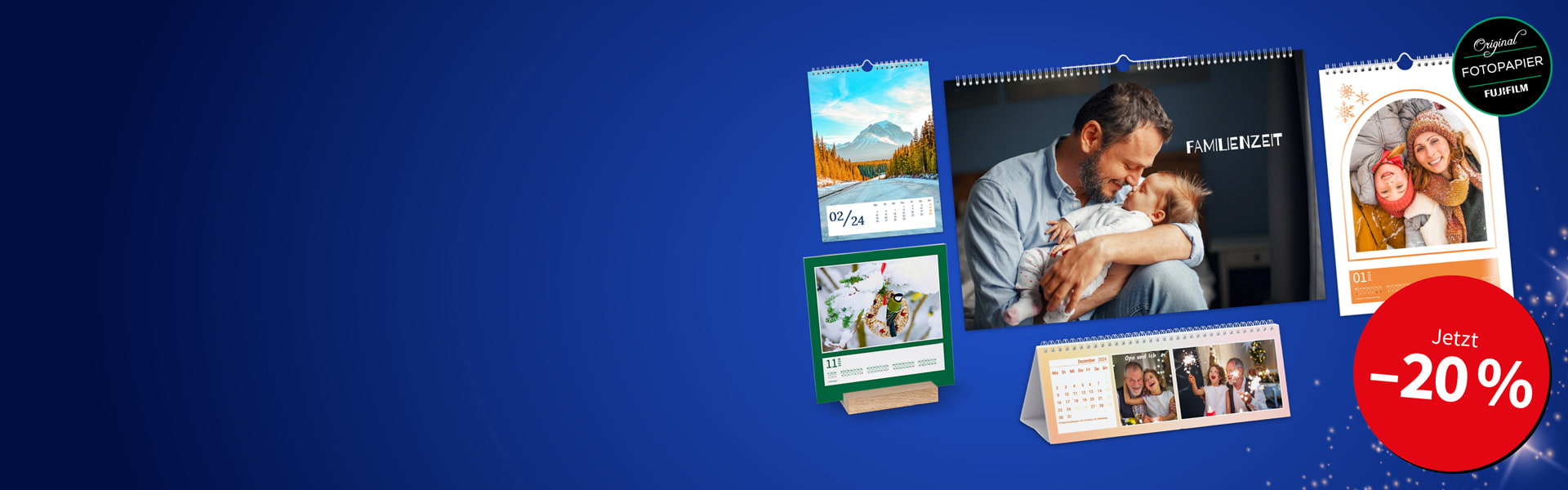 Fotokalender -20 % Fotokalender -20 %