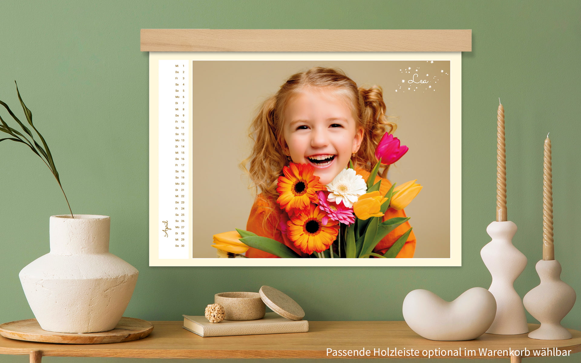 Foto-Wandkalender ca. A3 quer von HappyFoto