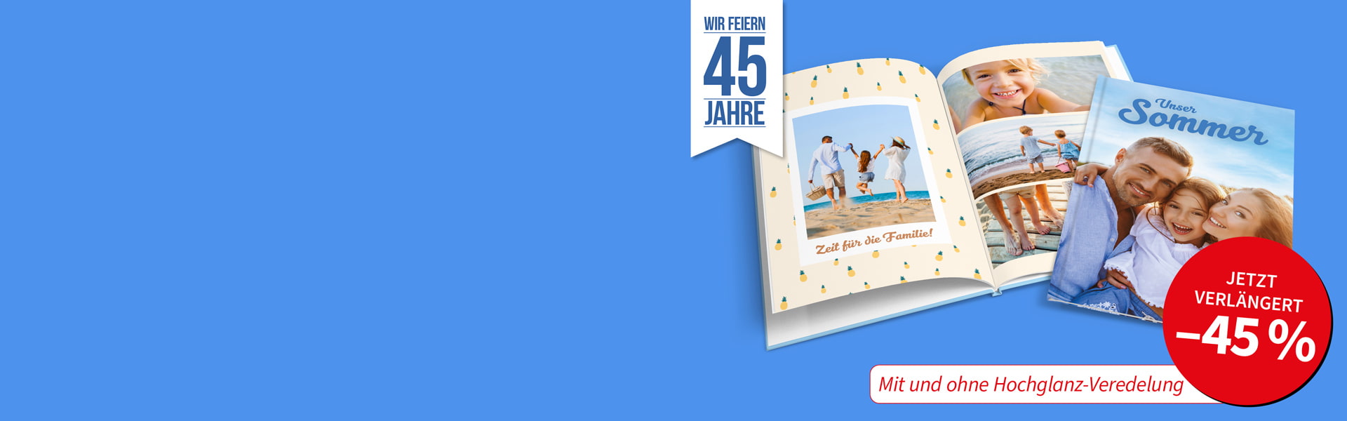 Fotobuch Hardcover ca. A4 hoch -45 % Fotobuch Hardcover ca. A4 hoch -45 %