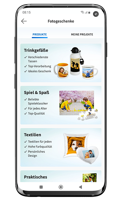 Fotogeschenk auswählen